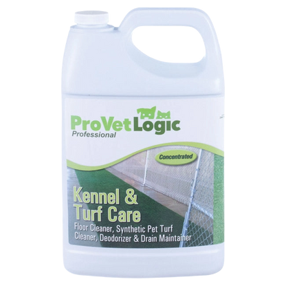 Kennel & Turf Care,"White gallon jug with handle and screw cap"
