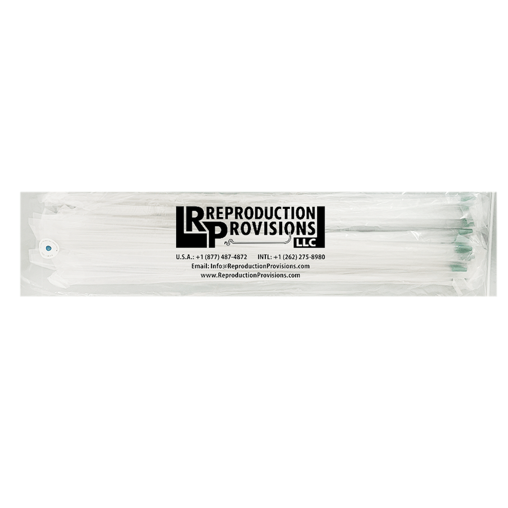 Sterile Insemination Pipette with Green Flex Tip Adapter