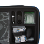 iSperm Semen Analyzer,"Open carrying case with device, pipette tips, and accessories"