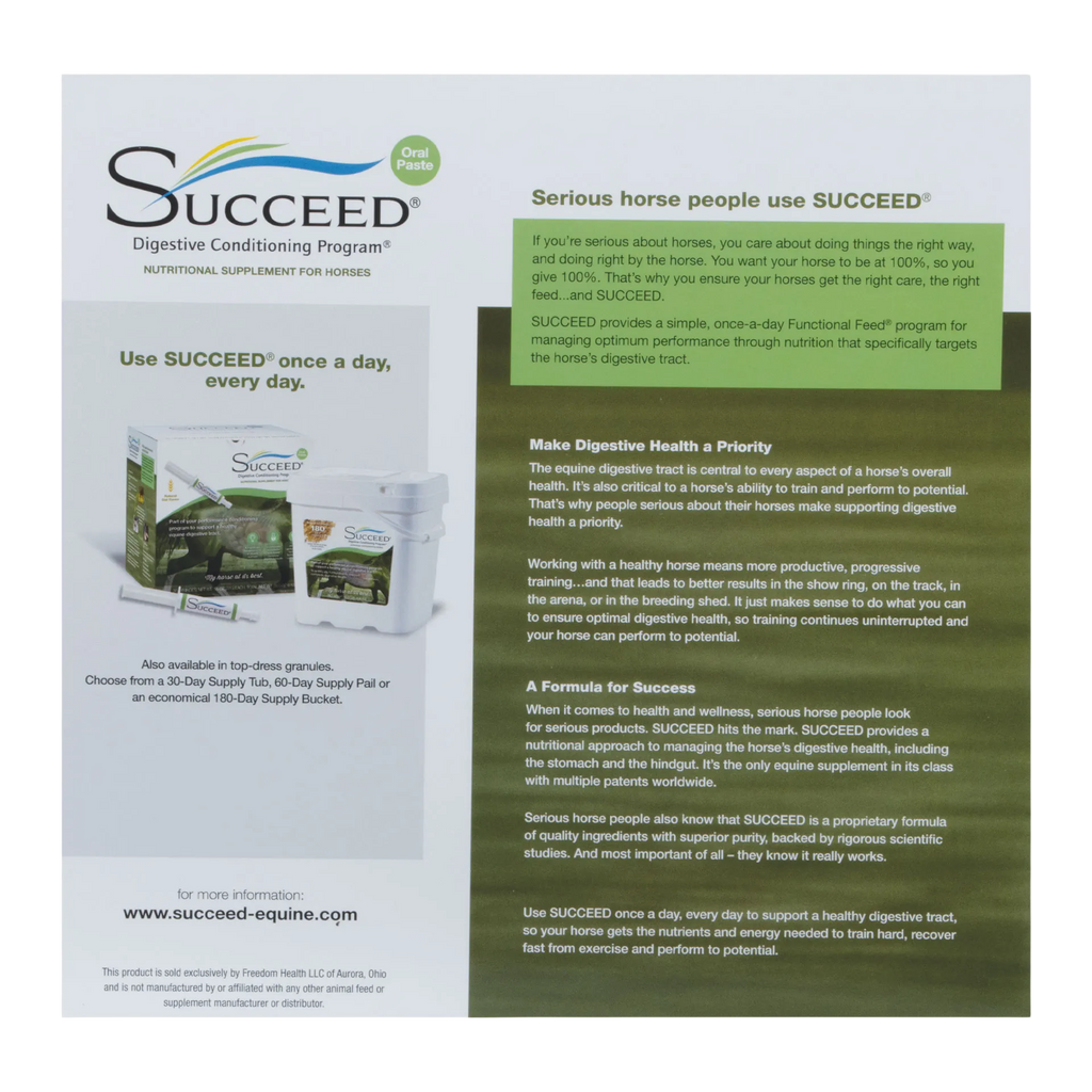 SUCCEED® DCP,"Product box, paste syringe, and white bucket"
