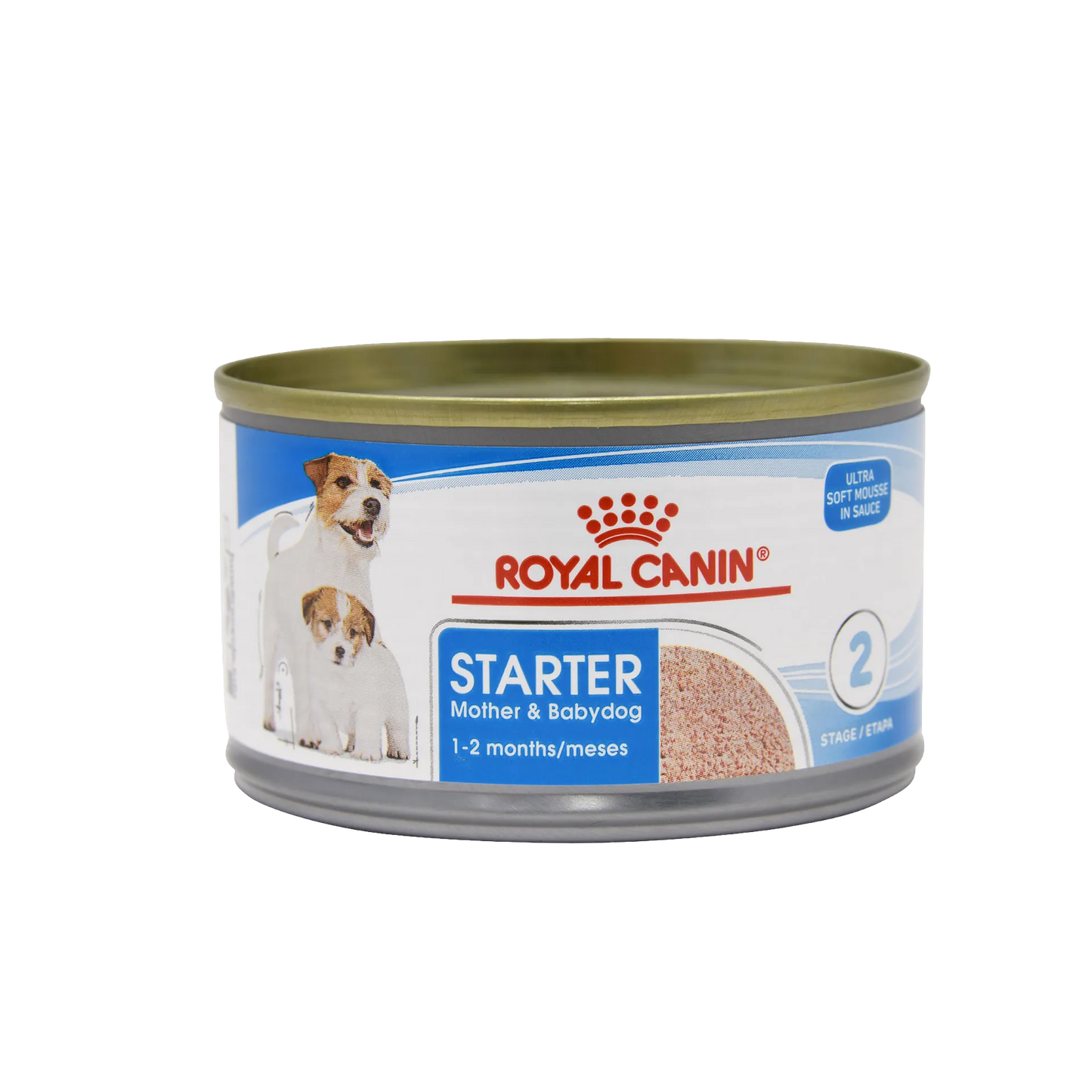 Postpartum Essentials,"Round can with gold lid and dog and puppy label"