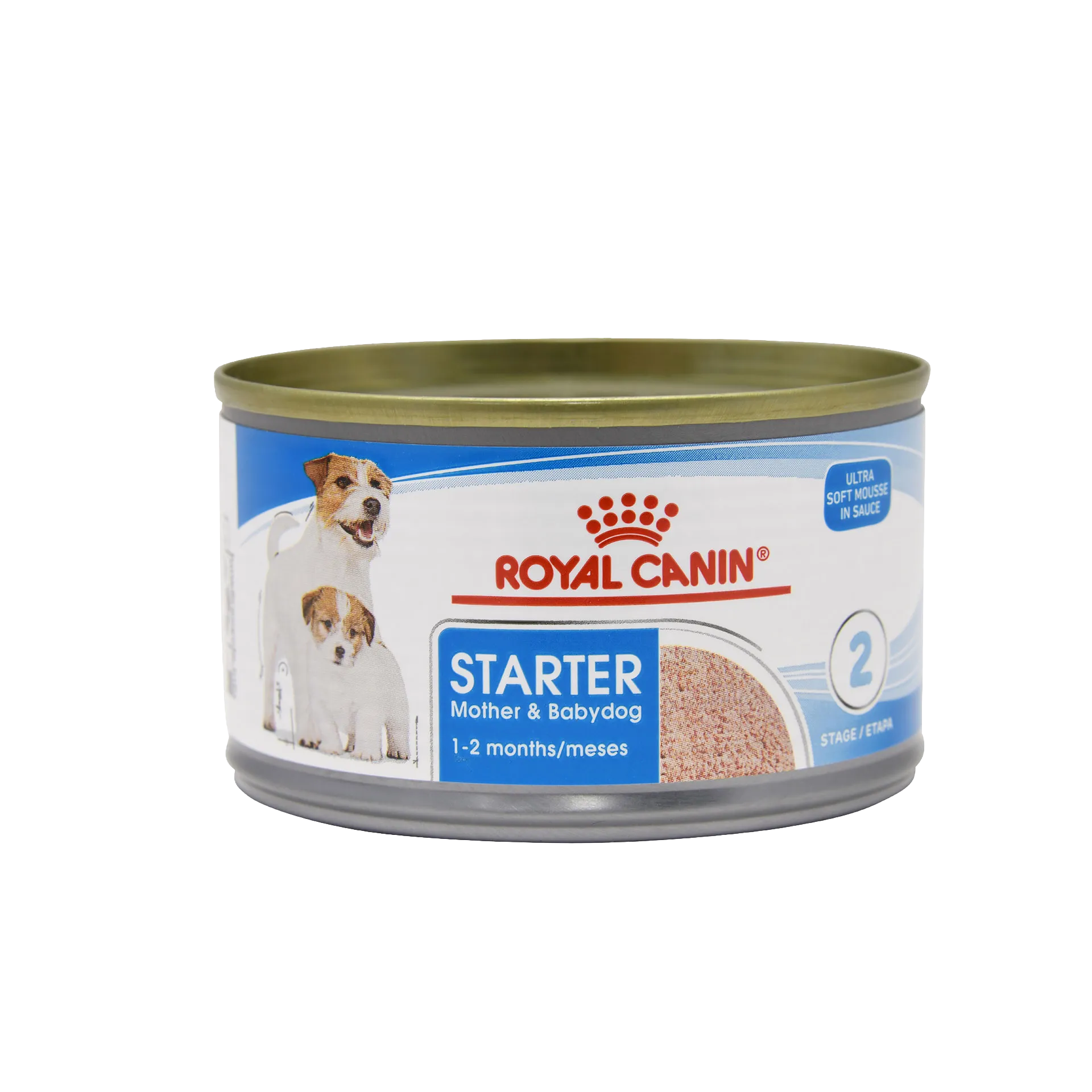 Postpartum Essentials,"Round can with gold lid and dog and puppy label"