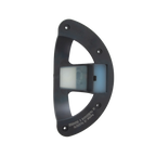 Equilume Replacement Cup,"Black curved mounting cup with four screw holes and clear insert"