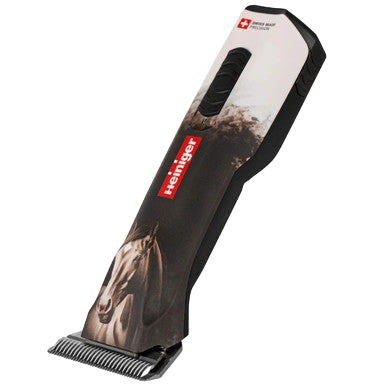 Opal Horse Design Cordless Clipper with Two Batteries and Two Free Drives,"Cordless clipper with metal blade and two battery accessories"