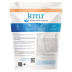 KMR®,"Back view of resealable kitten milk replacer pouch"