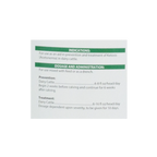 Propylene Glycol,"Close-up of dosage and administration label panel"