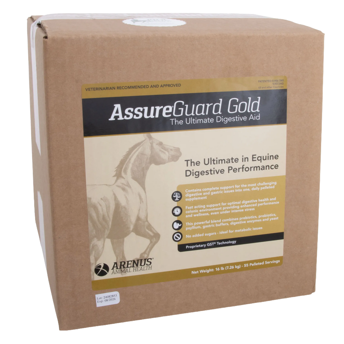 Assure® Guard Gold,"Brown cardboard box with front product label"