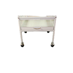 Bird Cage Mat,"Bird cage bottom tray with wire grate and wheeled stand"
