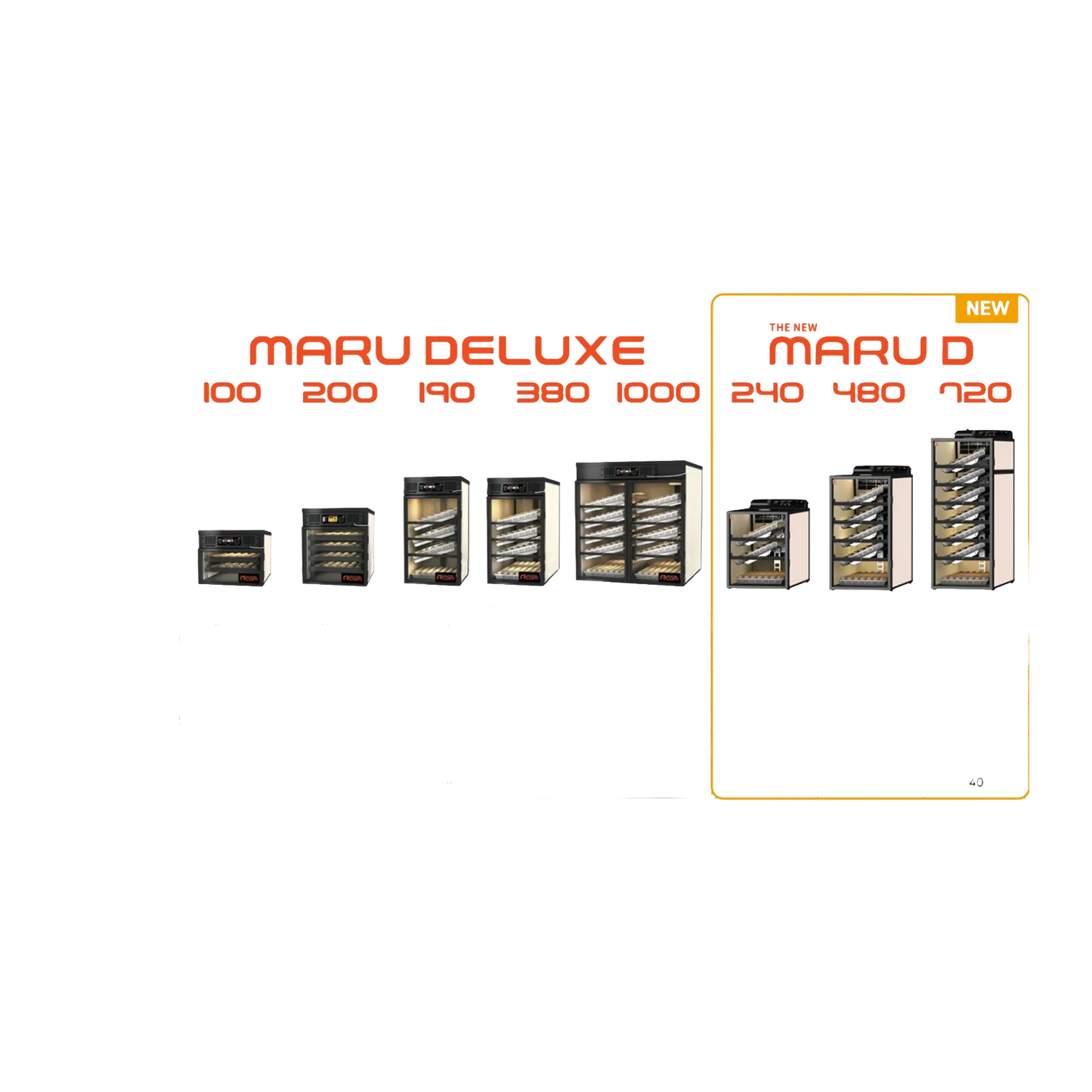 Maru 240D Incubator by Rcom USA