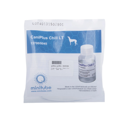 CaniPlus Chill,"Sealed pouch with small bottle and white cap"