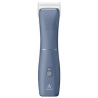 Emerge Clipper Blue by Andis With FREE 8Pc Wide Comb Attachment Bundle by Andis,"Blue cordless hair clipper front view"