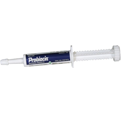 Probios® for Dogs, Horses, and Other Animals,"Oral paste syringe with ribbed plunger"