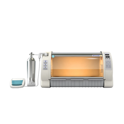 Pet Brooder 90 Bundle with Portable Oxygen Concentrator, Nebulizer, Water Reservoir, and Air Filters by Rcom USA