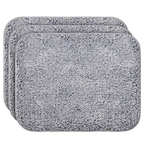 Puppywarmer Fleece Inserts,"Stack of three gray fleece pad inserts"