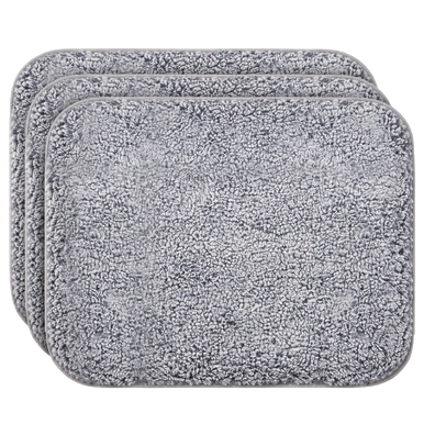 Puppywarmer Fleece Inserts,"Stack of three gray fleece pad inserts"