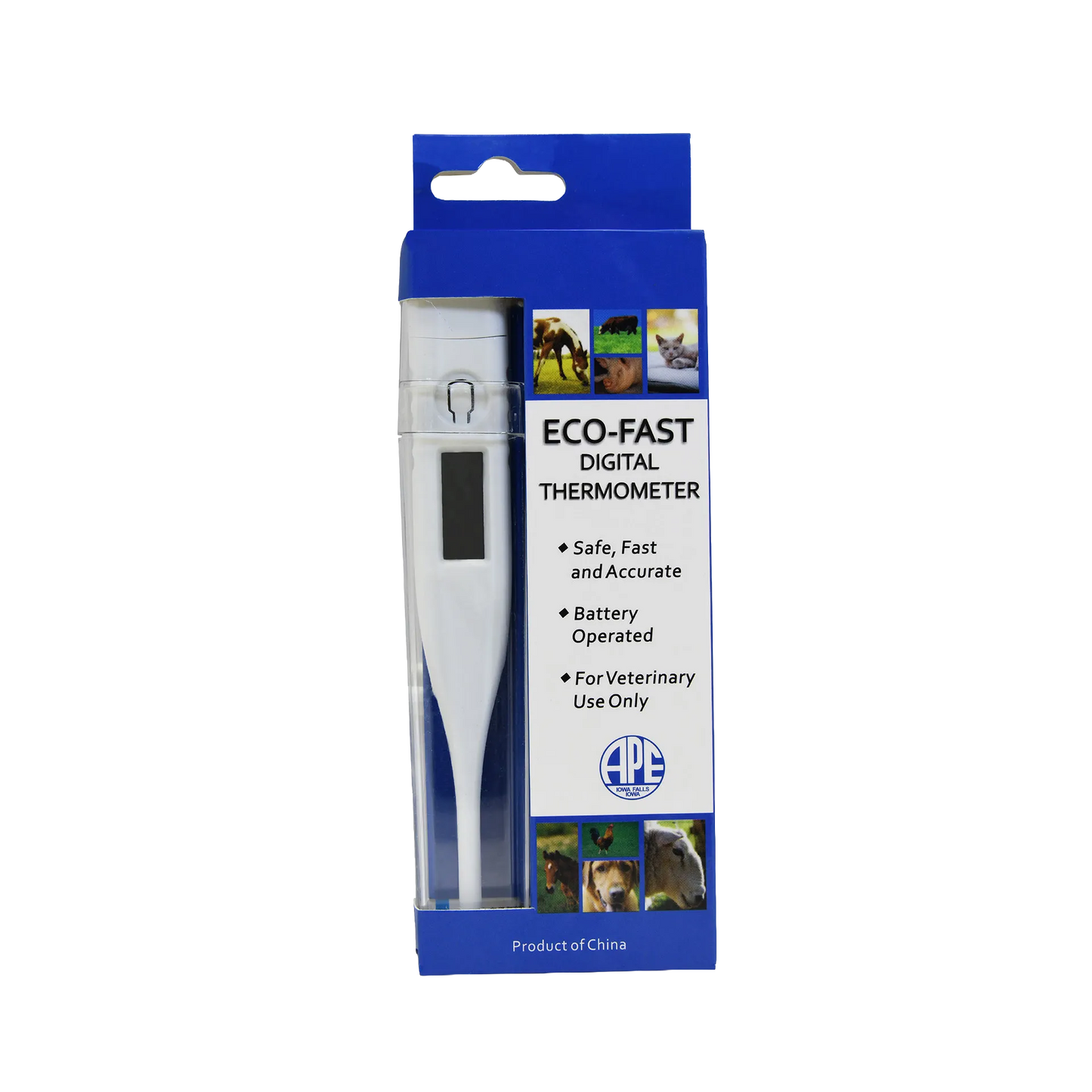 Dr. Greer's Passport to Breeding Success Bundle,"White digital thermometer in blue retail packaging"