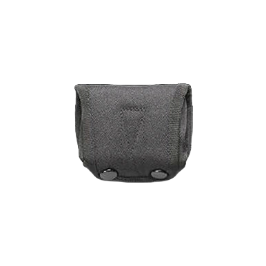 Breeders Alert Protective Transmitter Pouch,"Black pouch with flap and two snap buttons"