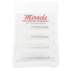 Miracle Nipple O-ring Syringe,"Sealed pack of four clear 1 mL syringes"