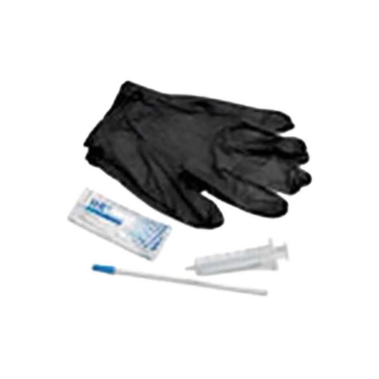 Canine Insemination Kit,"Black glove with syringe, swab, and packet"