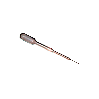 Pipette Transfer Fine,"Single clear plastic transfer pipette with narrow tip"