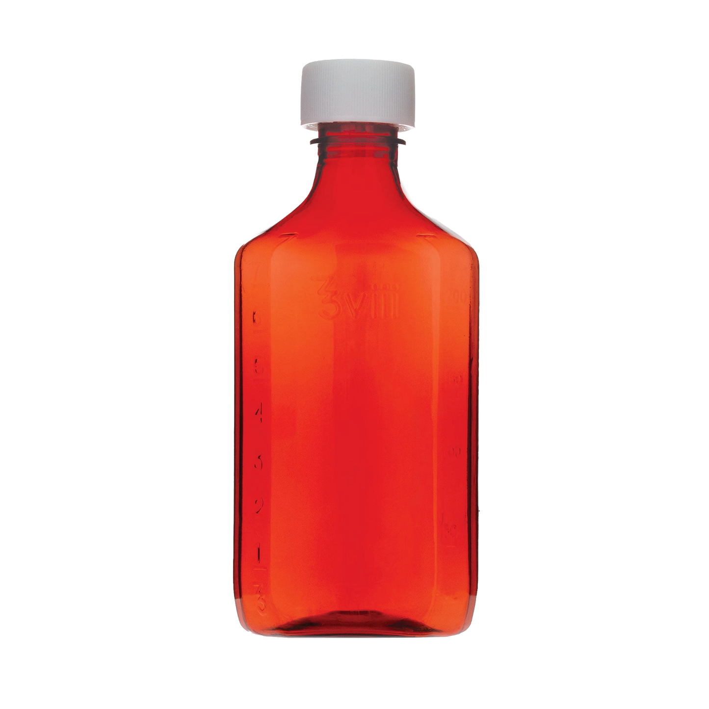 Amber Bottles,"Amber bottle with white screw cap"