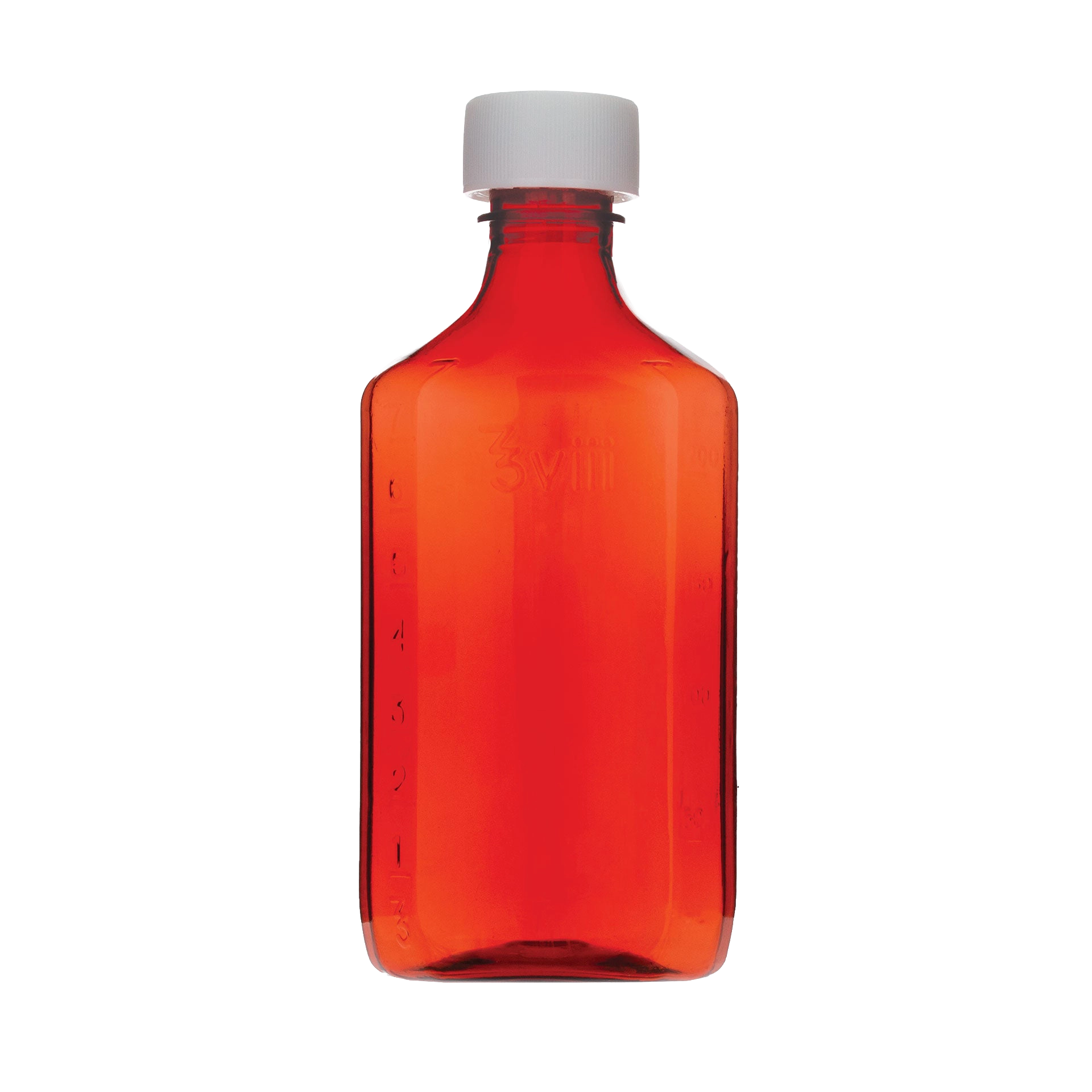 Amber Bottles,"Amber bottle with white screw cap"