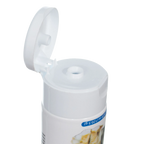 Doc Roy's® Forti Cal™,"White bottle with open flip-top dispensing cap"