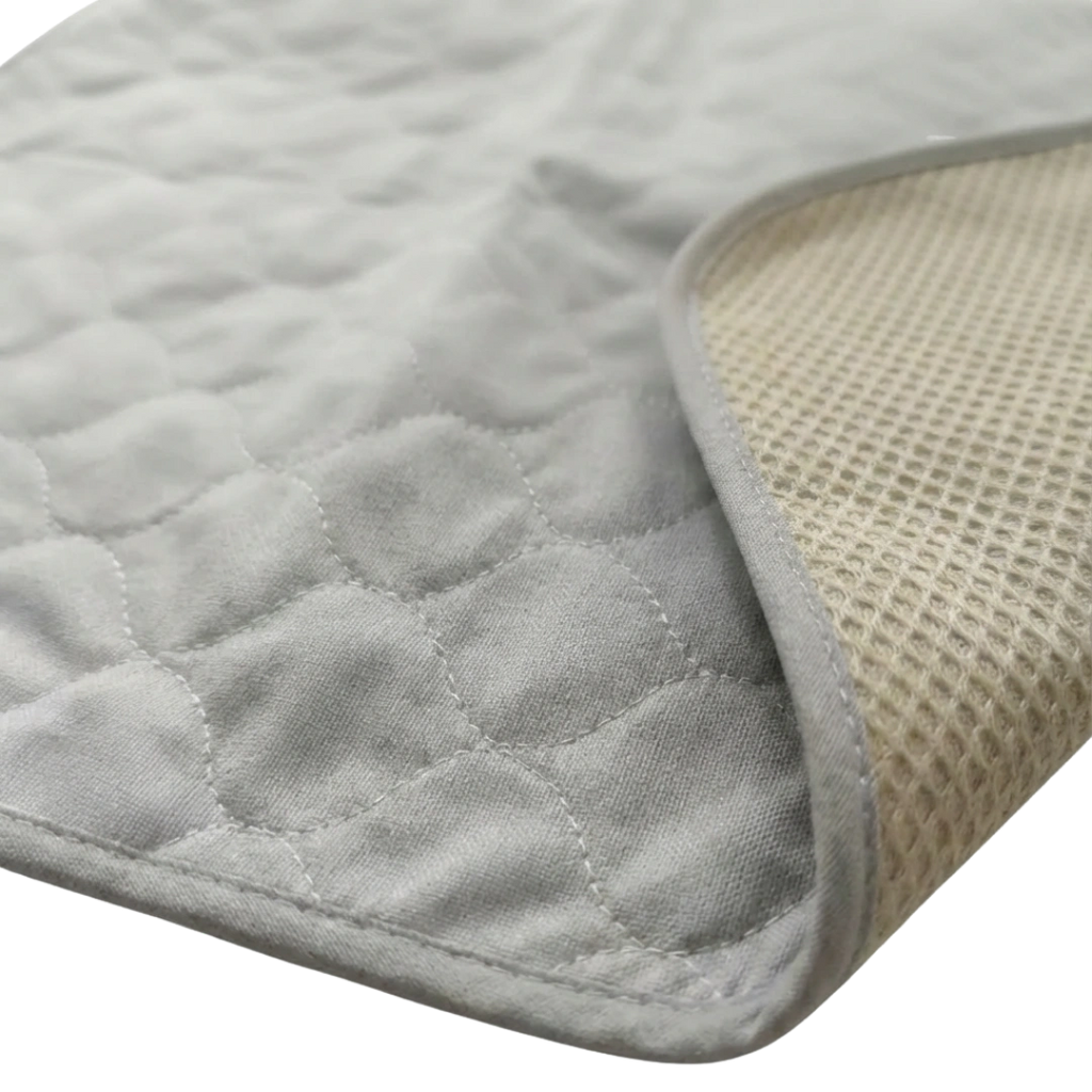 Puppywarmer Incubator Pee Pad,"Quilted pee pad with textured mesh underside"