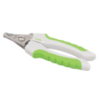 Andis® Nail Clipper,"White and green handled nail clipper with stainless steel blades"