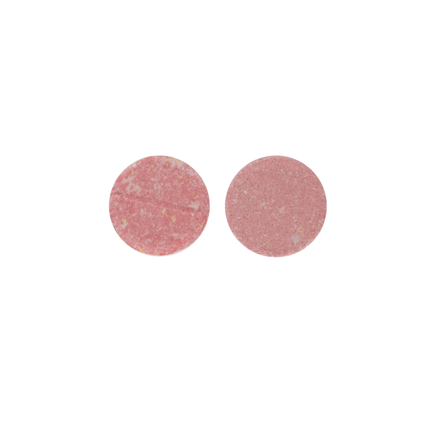 Nemacor Maxx 4,"Two round pink tablets, front and back view"