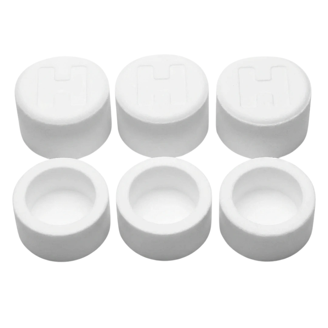 Puppywarmer Oxygen Concentrator Replacement Parts,"Set of six white cylindrical caps and inserts"
