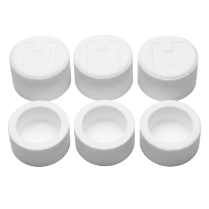 Puppywarmer Oxygen Concentrator Replacement Parts,"Set of six white cylindrical caps and inserts"