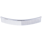 "Aaronco 10"""" Honeycurve Comb","Curved clear grooming comb with fine and wide teeth"