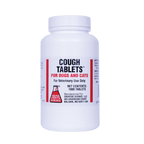 Cough Tablets™ for Dogs and Cats,"White pill bottle with front label"