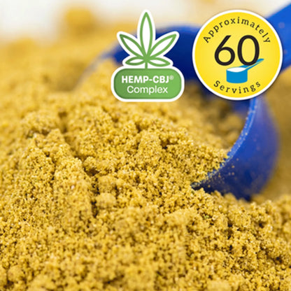 Comfort Quik™,"Yellow powder in a blue scoop"