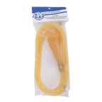 Gum Rubber I.V. Infusion Set,"Coiled tan IV tubing in clear retail package"