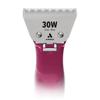 Emerge Clipper Pink with Wide 30 Blade by Andis,"Pink clipper with silver wide blade"