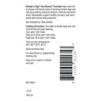 Breeder's Edge® Oxy Momma®,"Back label view of product packaging with barcode"