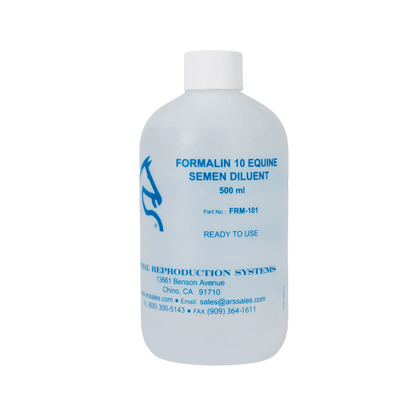 Densimeters Formalin 10 Solution (500ml),"White plastic bottle with screw cap"