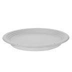 The Whelping Nest,"Round white nesting tray with raised rim"