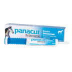 Panacur® Equine Paste Horse Dewormer,"Paste syringe with blue dosing ring and product box"