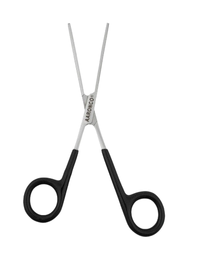 Aaronco Dryer Pal,"Scissor-style forceps with ring handles and narrow tips"