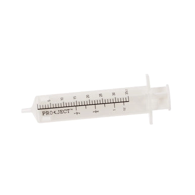 Semen Safe All Plastic Sterile Syringes Luer Slip Tip,"Clear plastic syringe with measurement markings"