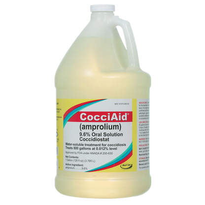 Corid Solution (Generic),"One-gallon plastic jug with handle and front label"