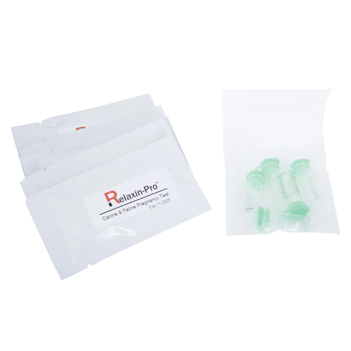 Relaxin™ Pro,"Five foil pouches with separate clear bag of green-capped vials"