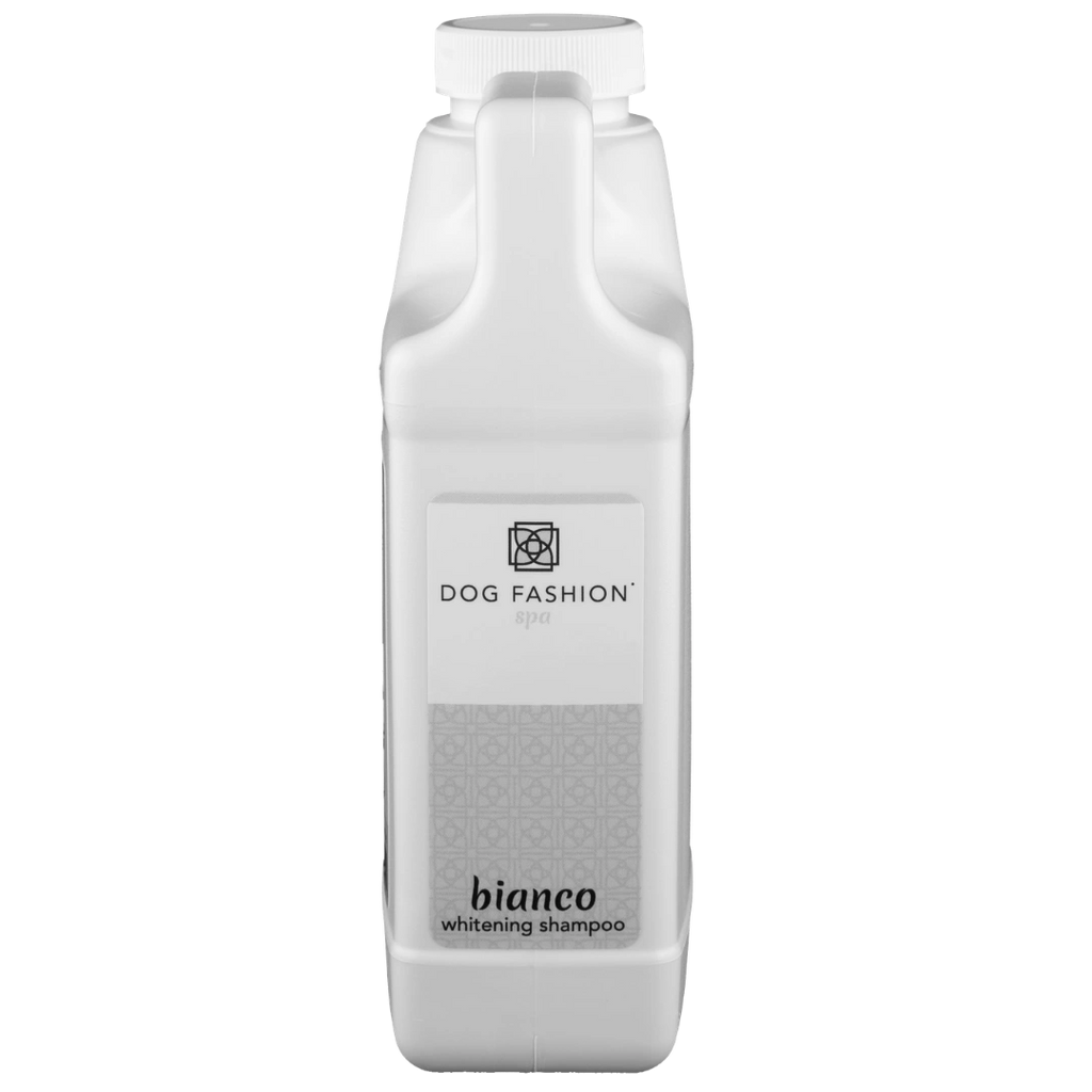 Bianco Whitening Shampoo,"White rectangular shampoo bottle with screw cap"