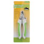 Andis® Nail Clipper,"Packaged nail clipper with white and green grip handles"