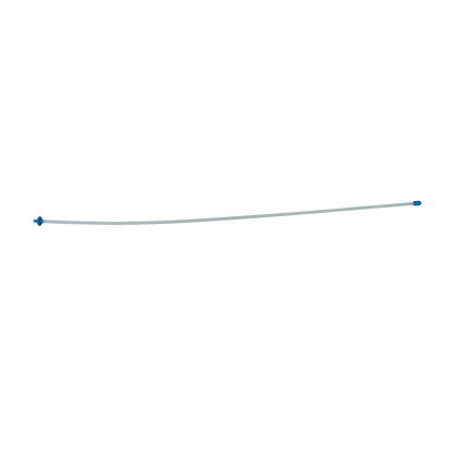 IUI Universal Pipette,"Clear flexible catheter tube with blue end caps"