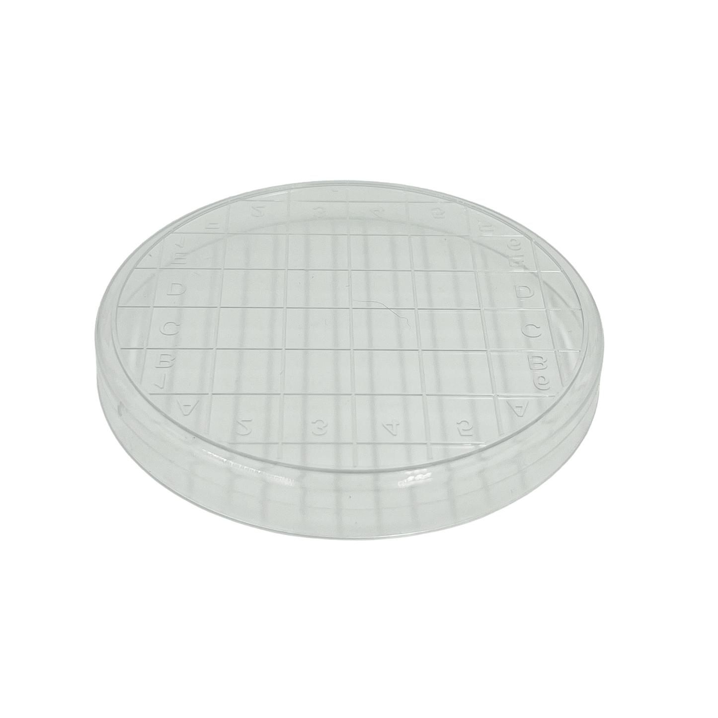 Round Gridded Search Dish with Lid