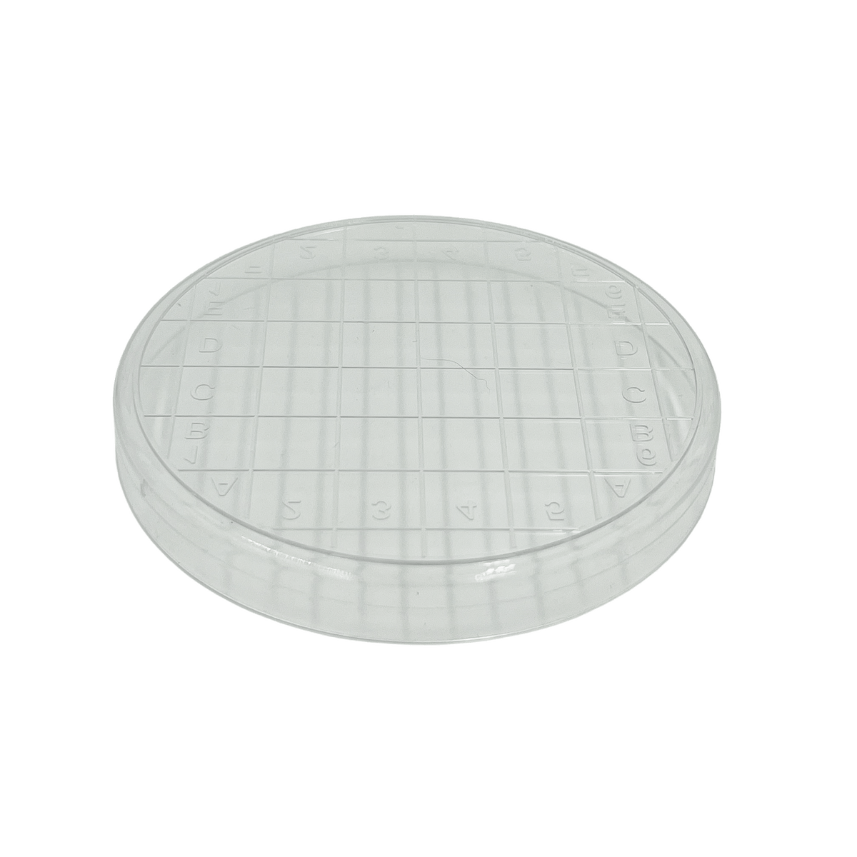 Round Gridded Search Dish with Lid